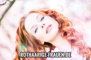 rote Haarfarbe
