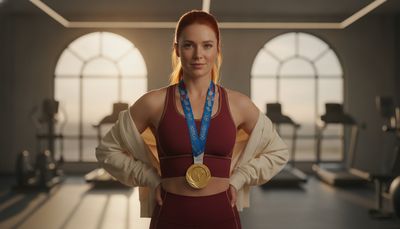 Feuerrote Olympiasiegerinnen als sportliche Vorbilder